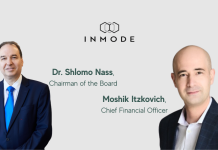 InMode appoints Dr. Shlomo Nass as Chairman of the Board and Moshik Itzkovich as Chief Financial Officer InMode appoints Dr. Shlomo Nass as Chairman of the Board and Moshik Itzkovich as Chief Financial Officer